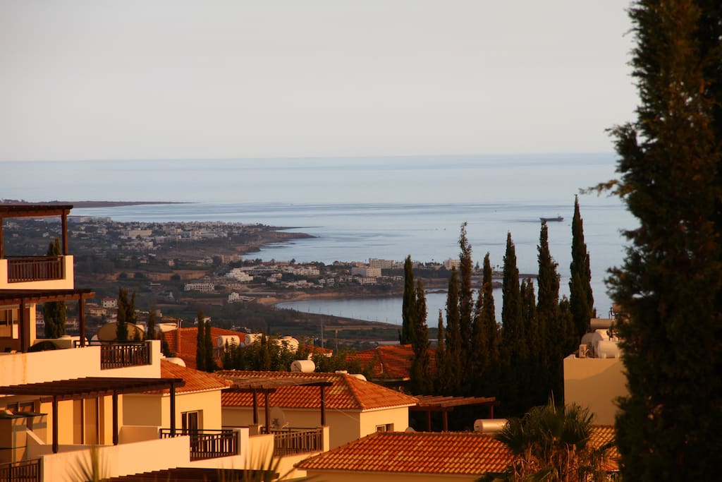View from the balcony