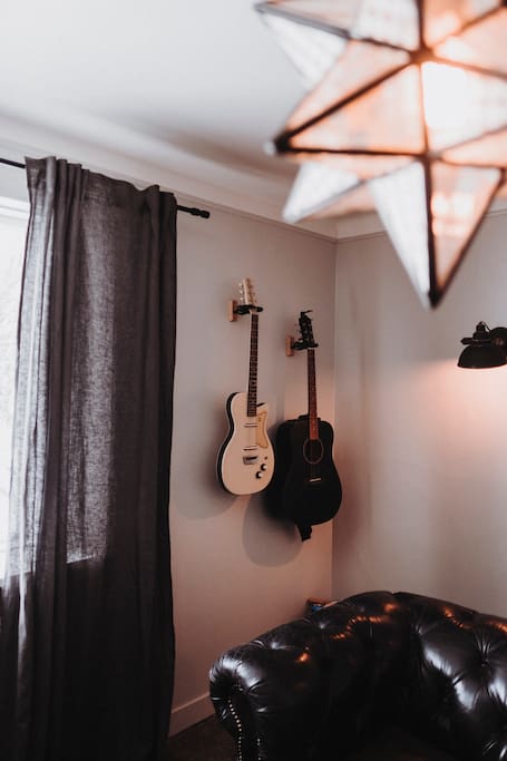 Guitars for the musicians