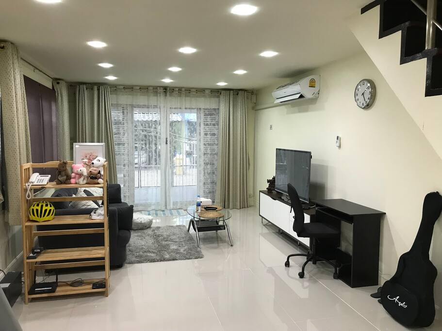 Living Room - Sofa and TV