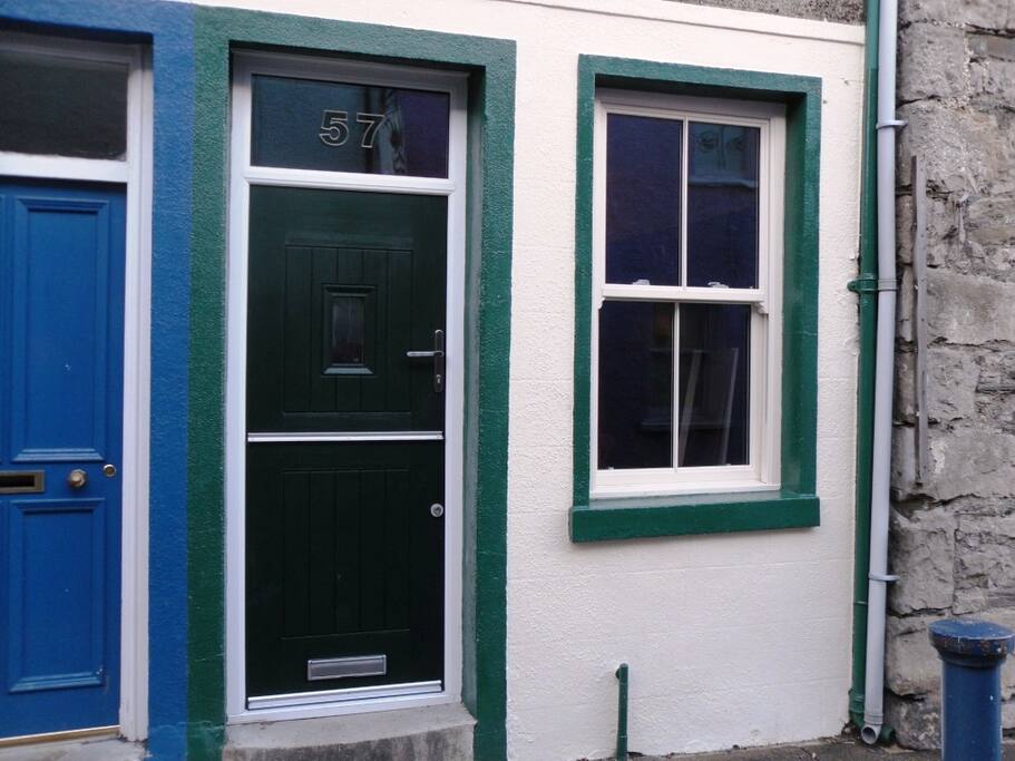 The front stable door