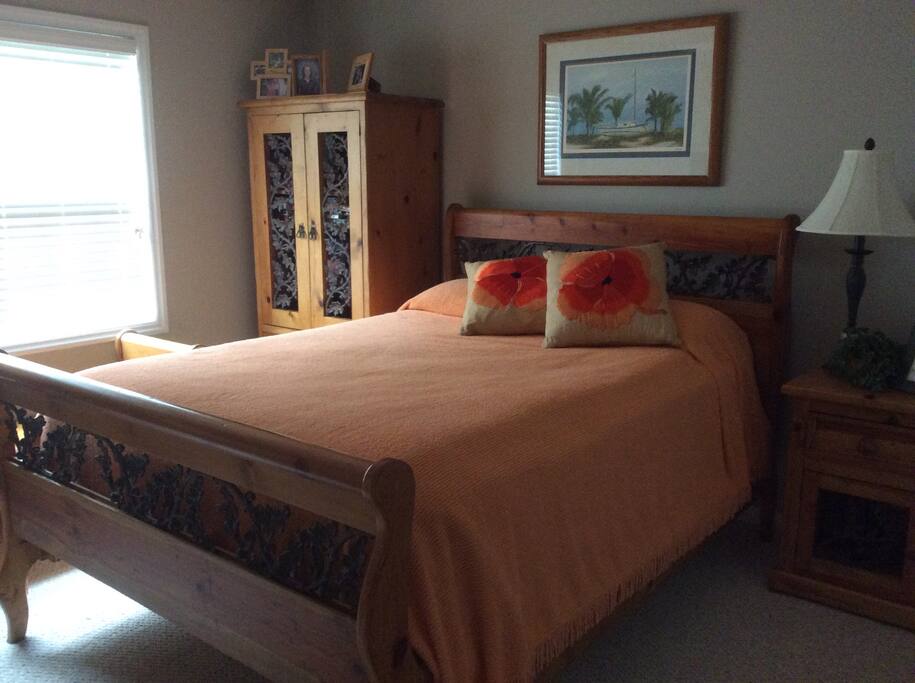 Queen bedroom large closet