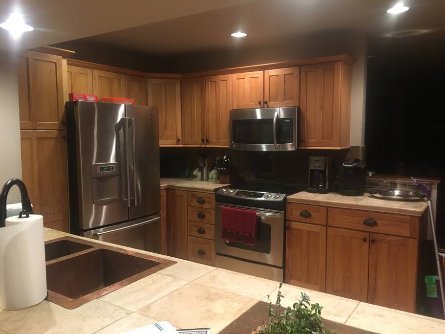 Kitchen is great for entertaining!