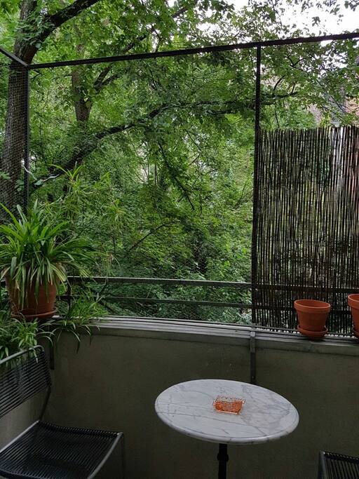 View from balcony