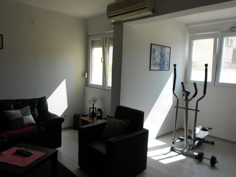 An added room for excercising