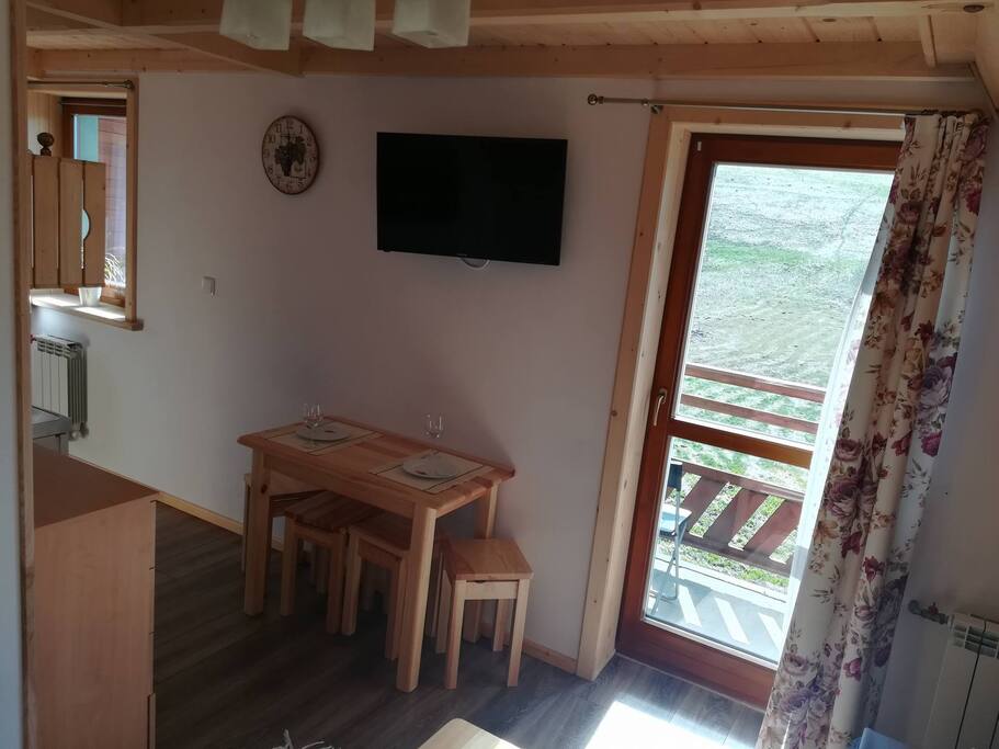 Część dzienna apartamentu