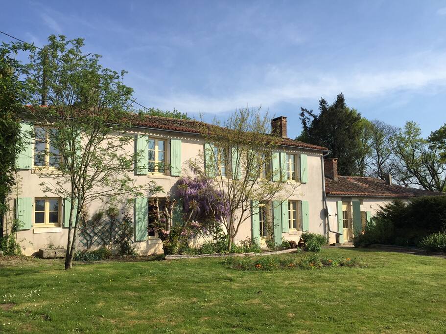 External view, upper end of house