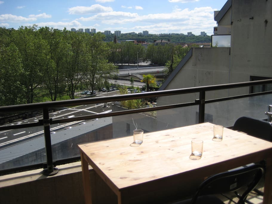The view from the balcony :)