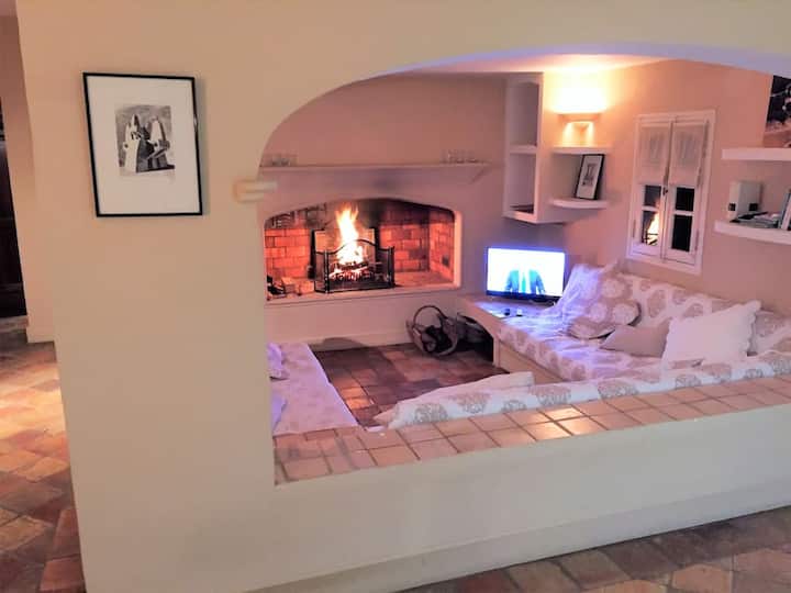 Villa Aménagée Pmr Climatisée, Piscine Chauffée - French Riviera