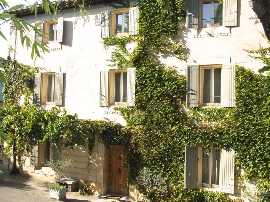 Façade sur la rue ( expo sud )