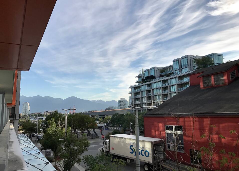 View from balcony