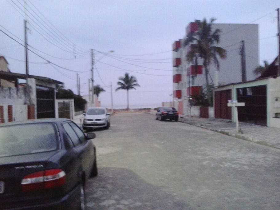 Distância da casa para a praia
