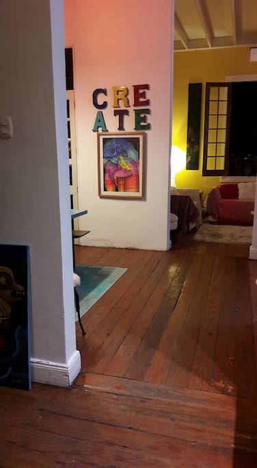 From the kitchen