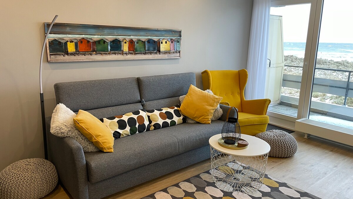 Top Airbnb: „Moin“ apartment sea view with private parking à Großenbrode