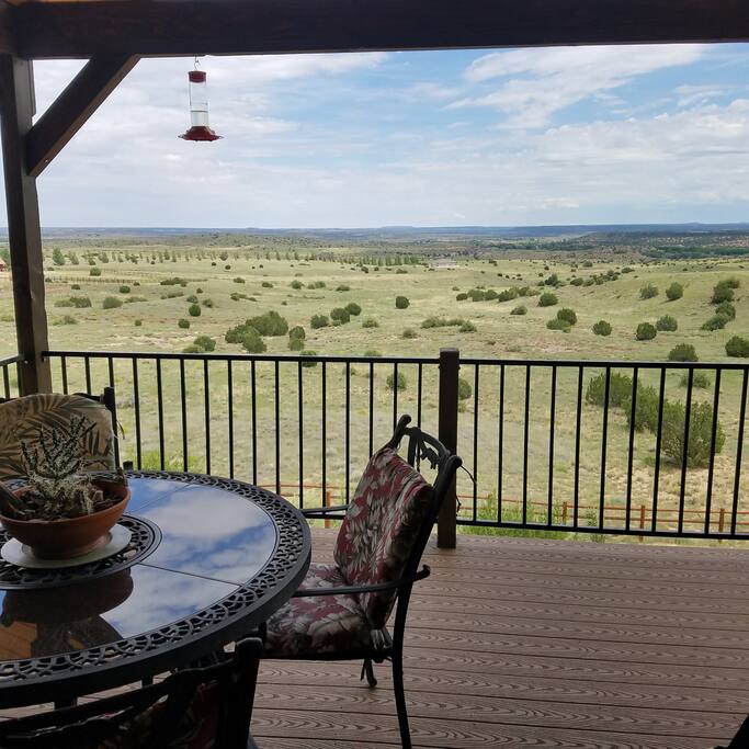 private balcony to watch sunrises or stargazing.