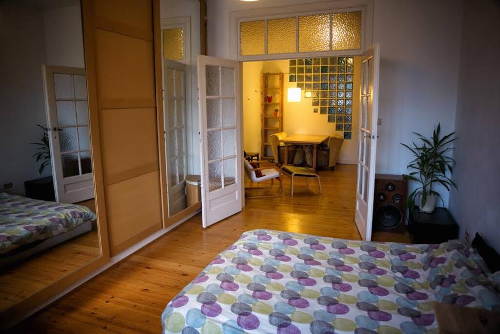 Bedroom + Living room