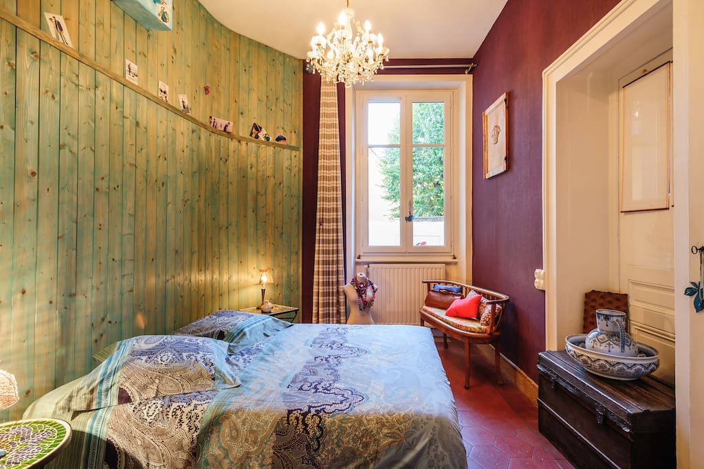 Chambre bleue