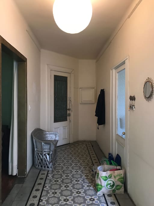 Hallway leading to the front door