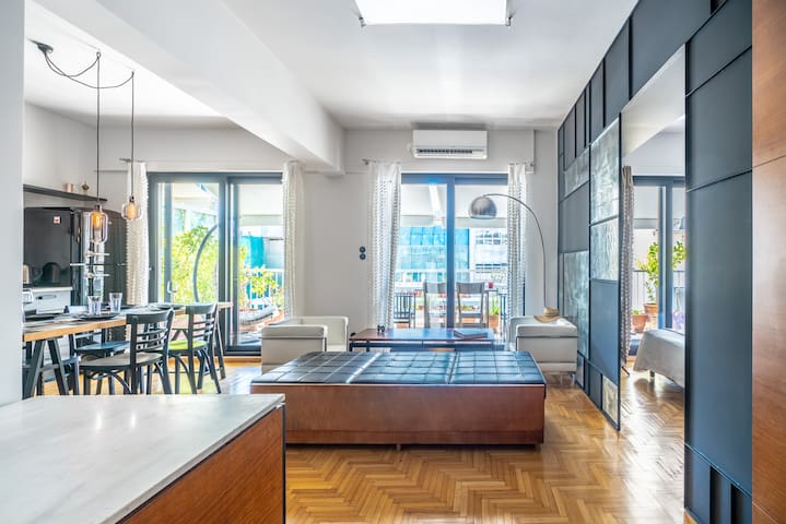 Stylish 2bed home in Syntagma area