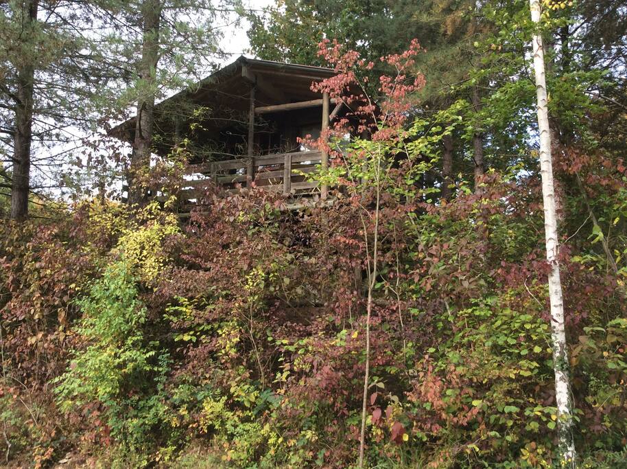 Autre vue de la cabane