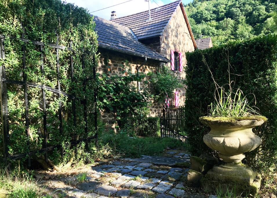 Rear view from the garden
