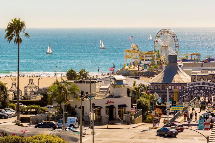 *1 block to OCEAN, Santa Monica + Abbot Kinney*