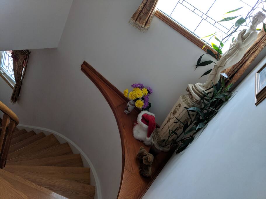 Stairs to 2nd floor