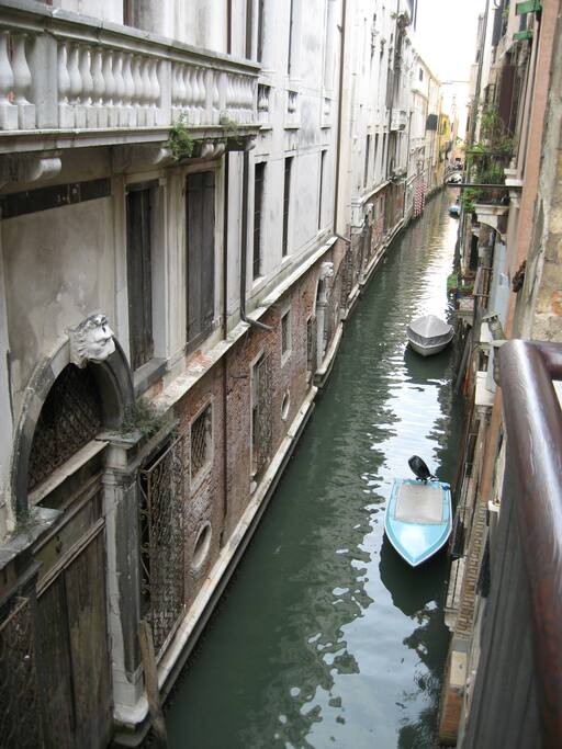 view from the balcony