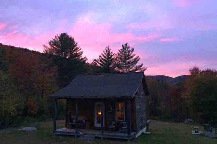 Log Cabin in the Woods