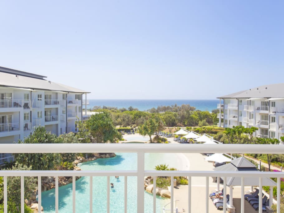 Views from private balcony