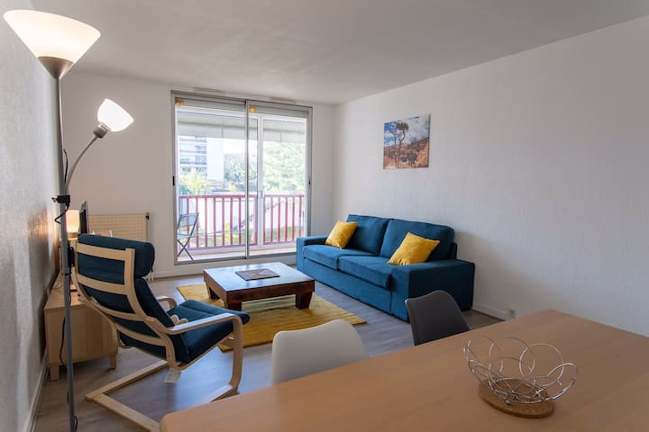 T3 classified 3* in the heart of Anglet,  close to the beaches