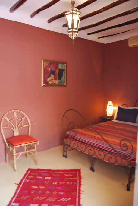 the bedroom