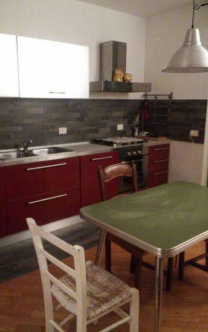 Cucina-soggiorno