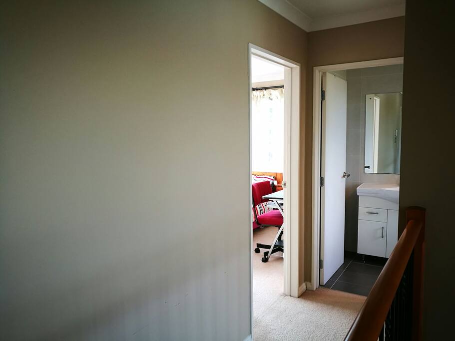 private bathroom next to your room for your exclusive use.