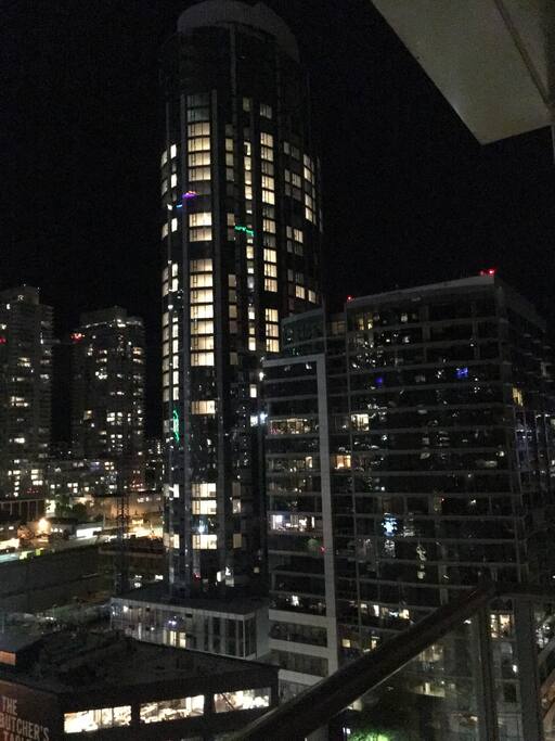 Northern view from balcony.