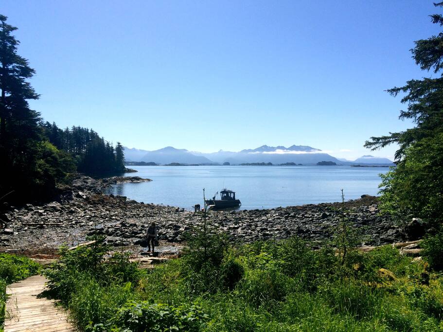 Picture from front deck.