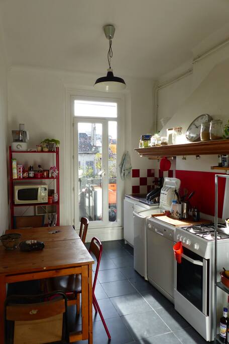 Cuisine bien équipée