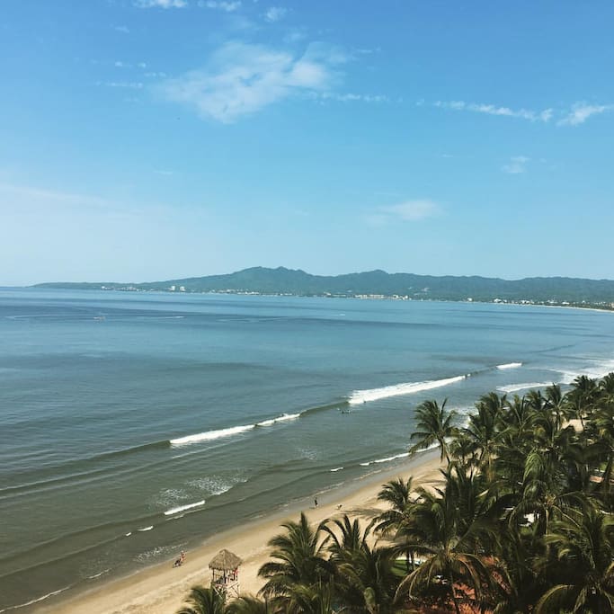 This is a spectacular view from the apartment!
