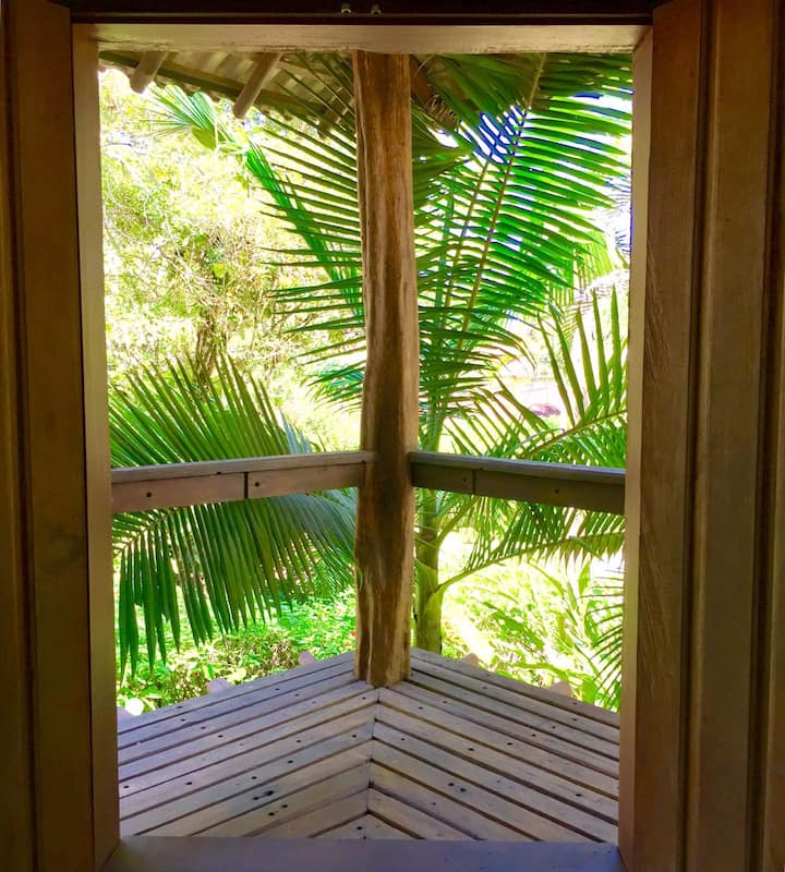 balcon 1 de la suite supérieure (il y a deux balcons)
