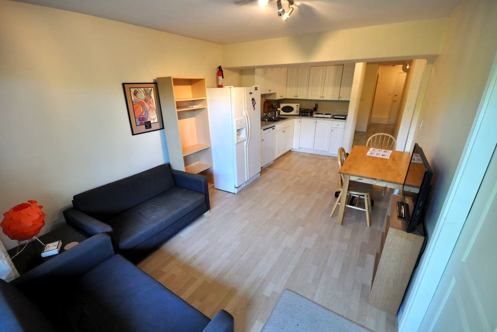 Main Living Room and Kitchen