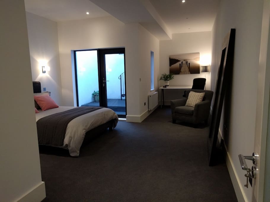 Master bedroom with study