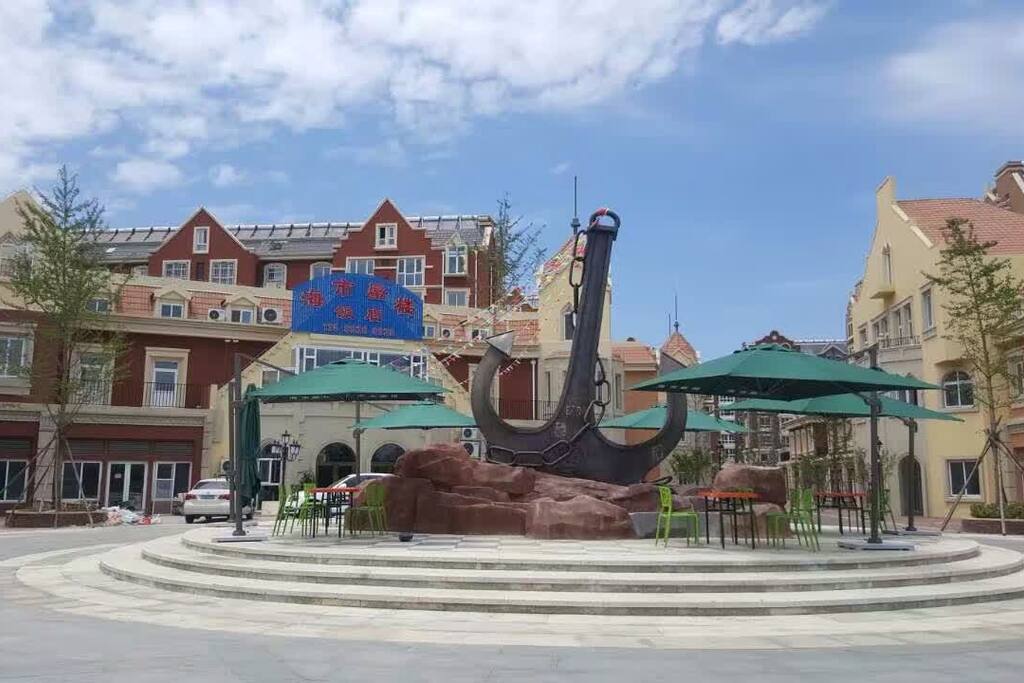 小区进门处
