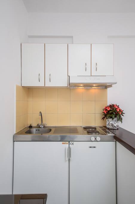 There is a kitchen in every studio