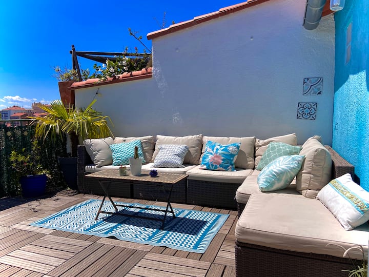 Nice duplex with sunny terrace Apartments for Rent in Perpignan