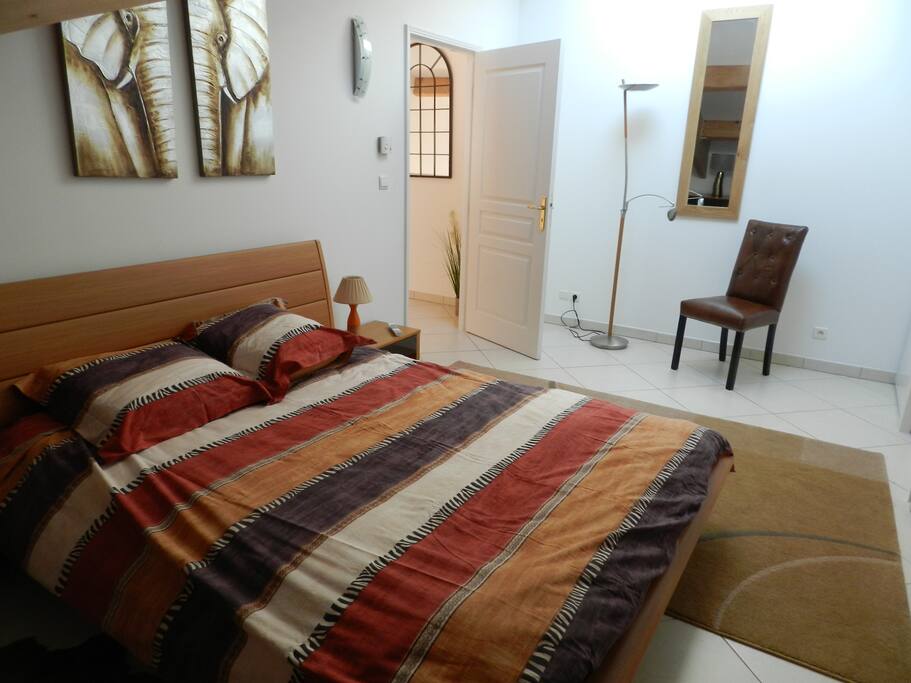 Chambre - 1 dble bed 1 sofa bed