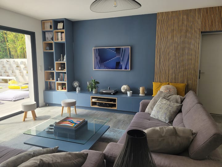 Villa Avec Piscine Chauffée 10 Couchages - Le Bouscat