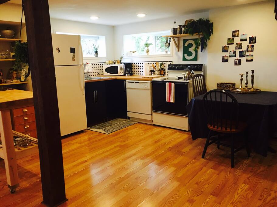 Kitchen and dining