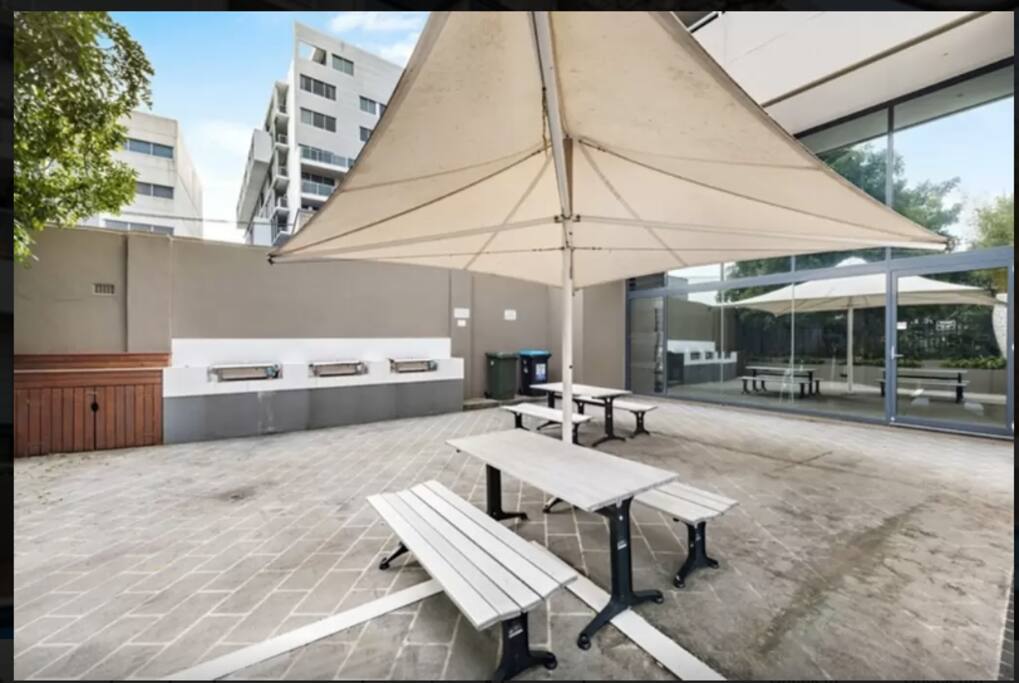 BBQ area