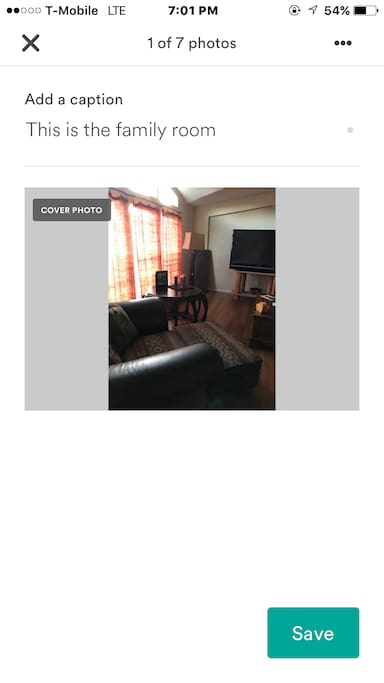 Shared living room.