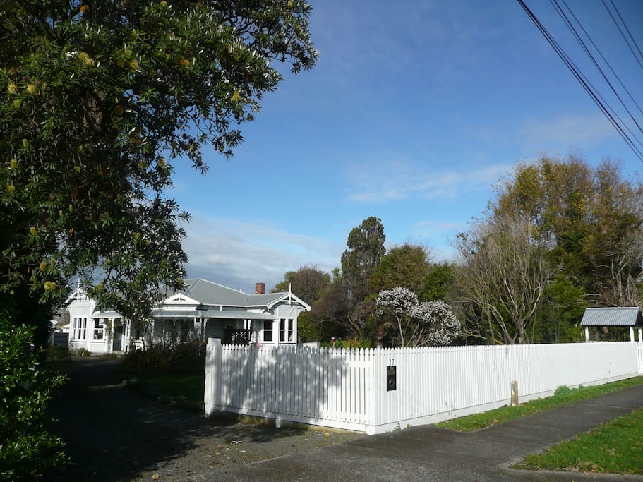 Driveway entrance from Pukepapa Road