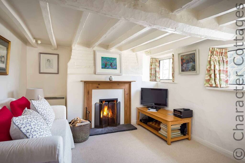The cosy and relaxing living room